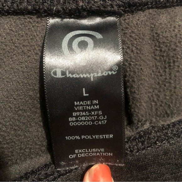 Large dark gray sweat pants - Picture 4 of 8